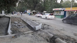 Ширина улицы Зеленой не изменилась, - мэрия Бишкека