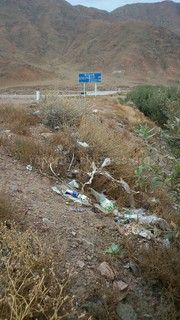 Вдоль дороги и речки при въезде в Нарынскую область очень грязно, - читатель <i>(фото)</i> Вдоль дороги и речки при въезде в Нарынскую область очень грязно, - читатель <i>(фото)</i>