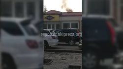 Госэкотехинспекция ответила на сообщение о том, что из трубы кафе на Боконбаева-Логвиненко идет густой дым