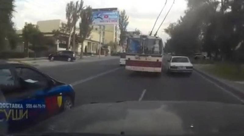 «2 минуты из жизни лихого водителя троллейбуса». Видео