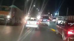 «Дэу» выехала на встречку. Видео