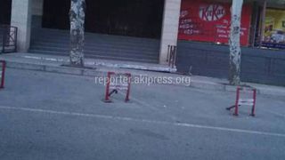 Парковочные барьеры по улице Айтиева установлены законно, - мэрия