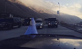 Участники свадебных кортежей устанавливают на тонированных авто подложные госномера, - читатель (фото)