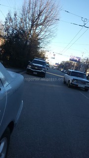 Почему спецмашина ездит без госномера? - автолюбитель (фото)