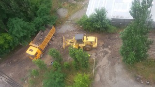 В мкр Тунгуч идет ремонт дороги, которая ведет к школе и детсаду <i>(фото)</i>