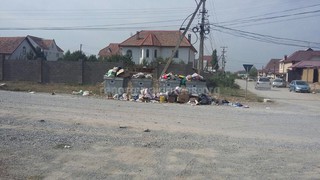 «Тазалык» ликвидировал мусор на ул.Бакаева и дополнительно поставил один мусорный бак