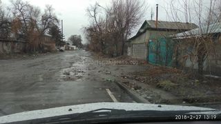 Вся вода улицы Лущихина течет по улице Чайковского, - бишкекчанин (фото)