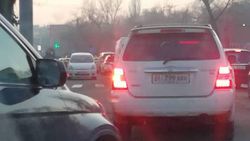 Горожанин жалуется на пробки на Молодой Гвардии-Л.Толстого