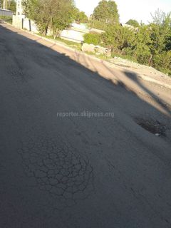 Когда проложат второй слой асфальта на улице Куренкеева?