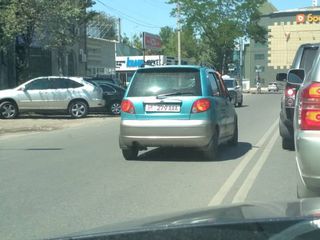 Выезд на встречную полосу на ул.Бакаева