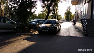 Парковка на тротуаре на Гоголя-Московской