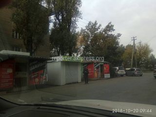 «Бишкекглавархитектура» разработала архитектурно-техническое заключение на размещение павильона на Орозбекова-Жибек Жолу