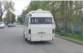 Читатель просит проверить состояние бусика, который курсирует по маршруту №184 <i>(видео)</i>