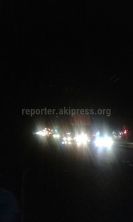 По проспекту Чуй в мкр Восток-5 ночью отключили ночное освещение <i>(фото)</i>