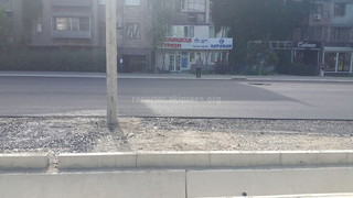 На улице Исанова толщина только что уложенного асфальта составляет 3-4 см. Норма ли это? - горожанин