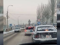 На Малдыбаева-Суеркулова постоянные пробки из-за отсутствия светофора