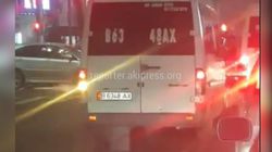 На Абдрахманова-Киевской за выезд на встречную полосу автобус будет наказан, поиск микроавтобусов продолжается