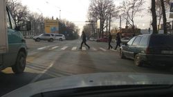 На Жибек Жолу-Абдрахманова не нарисована стоп-линия <i>(фото)</i>