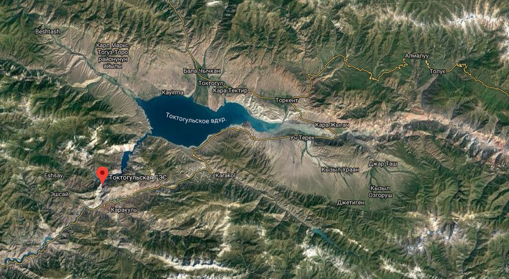 Токтогульская ГЭС