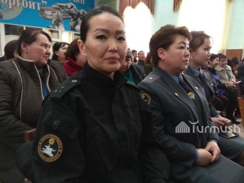 боец СОБРа Кундуз Кыдырбаева