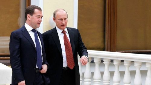 путин и медведев