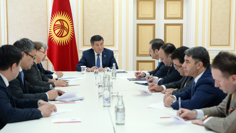 Президент С.Жээнбеков обсудил с главой Союза торговых палат Турции совместные проекты в транспортной  и горнодобывающей сферах &mdash; Tazabek