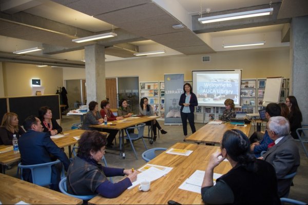 В АУЦА прошла первая встреча библиотекарей вузов КР &mdash; Tazabek