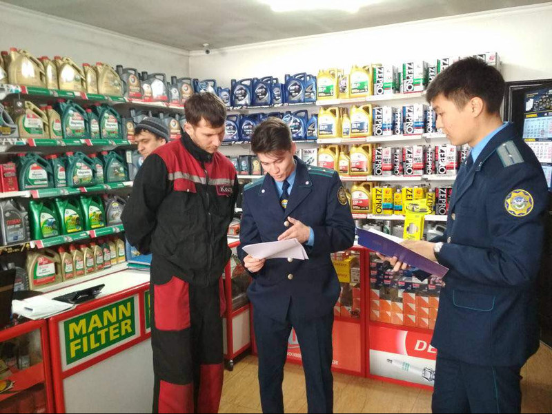 Управление метрологического надзора Госэкотехинспекции начало инвентаризацию пунктов замены масла &mdash; Tazabek