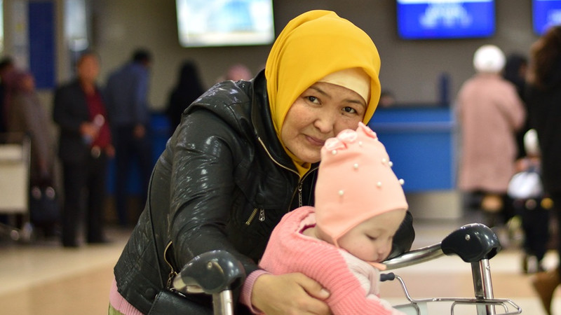 В международном аэропорту &laquo;Манас&raquo; работает отдельная зона прилета/вылета местных авиалиний &mdash; Tazabek