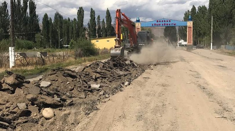 На автодороге Бишкек&mdash;Ош завершено устройство сплошного асфальтобетонового покрытия с южной стороны перевала Тое-Ашуу, - Минтранс &mdash; Tazabek