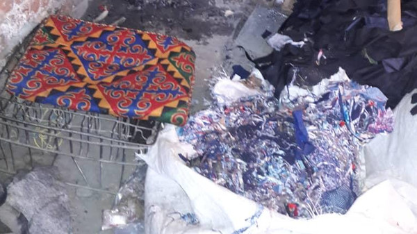 Экологический рейд. В жилмассиве Дордой сжигают швейные отходы и шины (фото) — Экология АКИpress