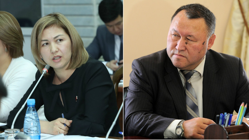 В Жогорку Кенеше произошла словесная перепалка депутата М.Мавляновой и главы ГИК Б.Шамкеева. Главе ГИК сделали замечание, а он признался, что очень эмоционален &mdash; Tazabek