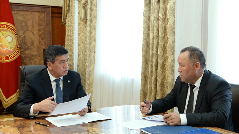 Процентная ставка в 8-10% по ипотеке остается трудно оплачиваемой для бюджетников, -  президент С.Жээнбеков &mdash; Tazabek