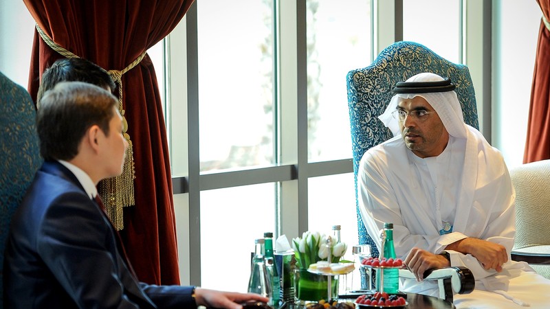 Премьер С.Исаков встретился с главой Торгово-промышленной палаты Дубая &mdash; Tazabek