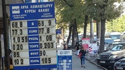 Фото &mdash; Текущий курс валют на Моссовете &mdash; Tazabek