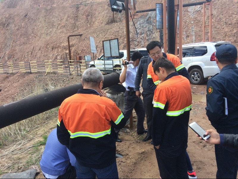 ОАО &laquo;Кыргызалтын&raquo; провел антитеррористические учения. Обезвредили условную бомбу &mdash; Tazabek