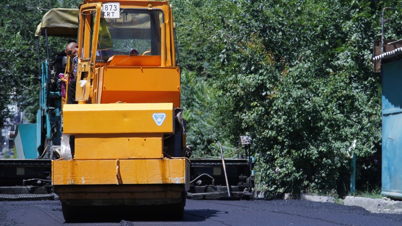 Список улиц Бишкека, где идет ремонт дорог &mdash; Tazabek