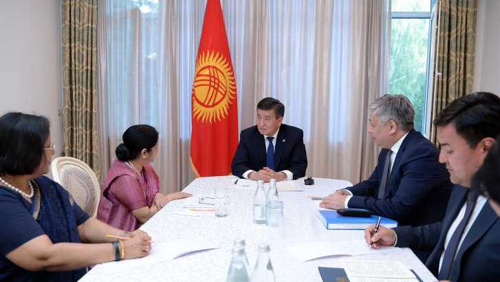 Президент назвал приоритетные направления сотрудничества с Индией &mdash; Tazabek