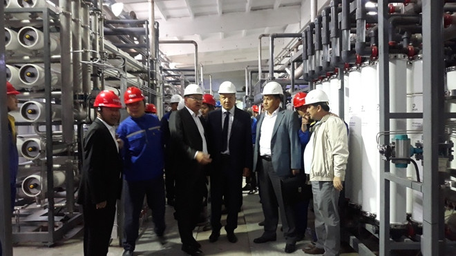 Глава Госкомэнергонедр Э.Осмонбетов проверил готовность ТЭЦ Бишкека к осенне-зимнему периоду 2018-2019 годов &mdash; Tazabek