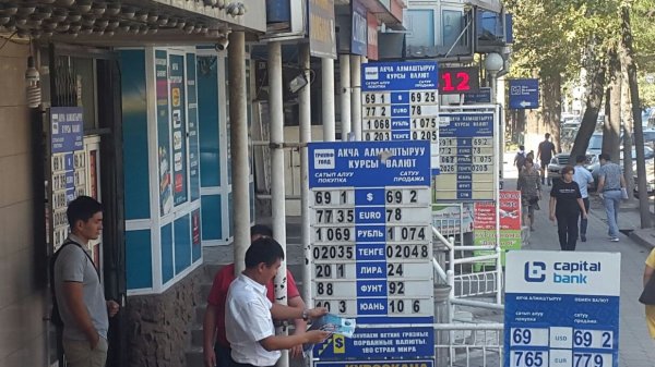 Фото &mdash; Текущий курс валют на Моссовете &mdash; Tazabek