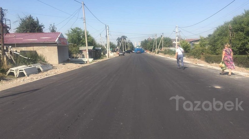 В Бишкеке насчитывается 1600 км автодорог, из них свыше 700 км &mdash; асфальтированные &mdash; Tazabek