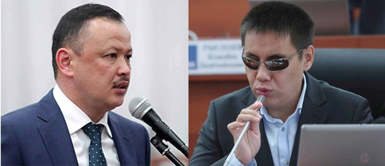 Депутат Д.Бекешев и глава депутатской комиссии по ТЭЦ Бишкека У.Примов поспорили &mdash; Tazabek