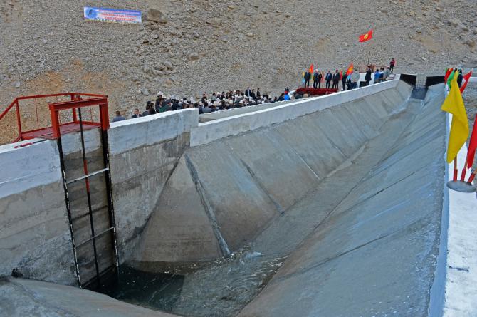 По строительству ирригационного сооружения Бургандинского массива выполнены работы на 85,5 млн сомов &mdash; Tazabek