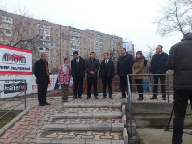 Фото &mdash; Официальное открытие реконструированных дорог в Бишкеке &mdash; Tazabek