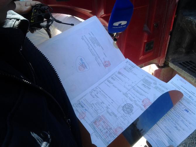 На КПП &laquo;Ак-Тилек&raquo; задержаны фуры с неправильно заполненными талонами (фото) &mdash; Tazabek