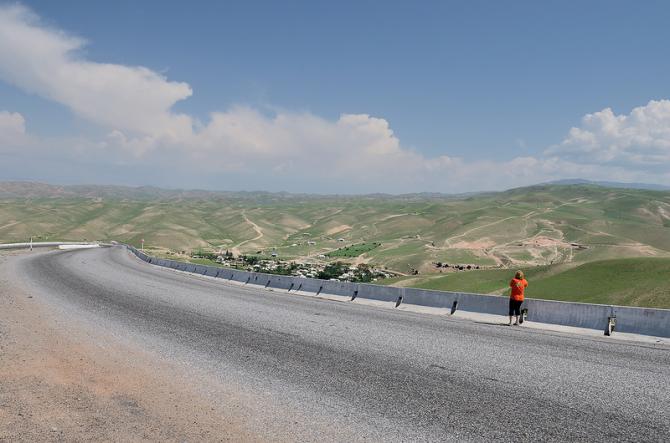 Карта &mdash; Альтернативная дорога Узген&mdash;Кара-Кулжа &mdash;Гульча для разгрузки автодороги Узген&mdash;Ош &mdash; Tazabek