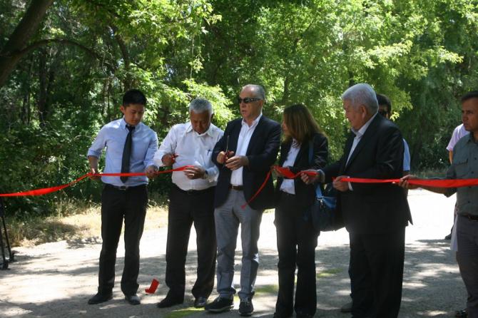 Презентована укладка дорожного покрытия на участке автодороги ГЭС-5&mdash;Милянфан&mdash;Кант &mdash; Tazabek