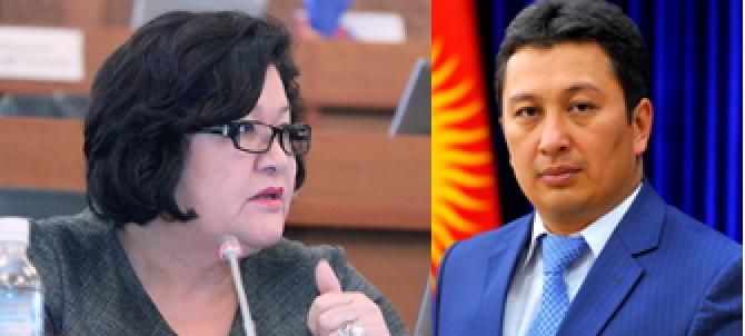 Депутат Ж.Жолдошева обвинила представителя правительства в ЖК в подлоге документов по вхождению в ЕАЭС &mdash; Tazabek