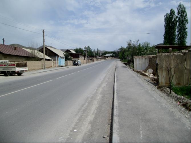 Фото &mdash; Завершено строительство участка Кок-Тала&mdash;Пульгон автодороги Ош&mdash;Баткен&mdash;Исфана &mdash; Tazabek